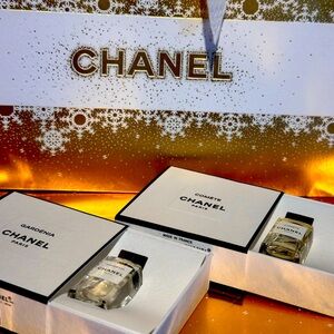 Chanel Les exclusifs Comete & Gardenia Gift bundle with shopping bag